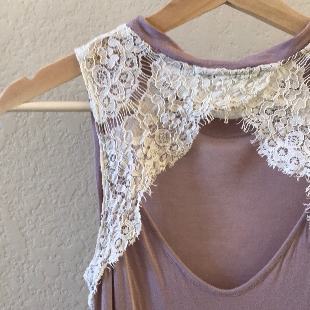 Chloe K Lace Tank